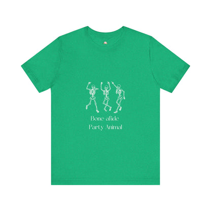 Halloween Skeleton Tee - Unisex Jersey Short Sleeve