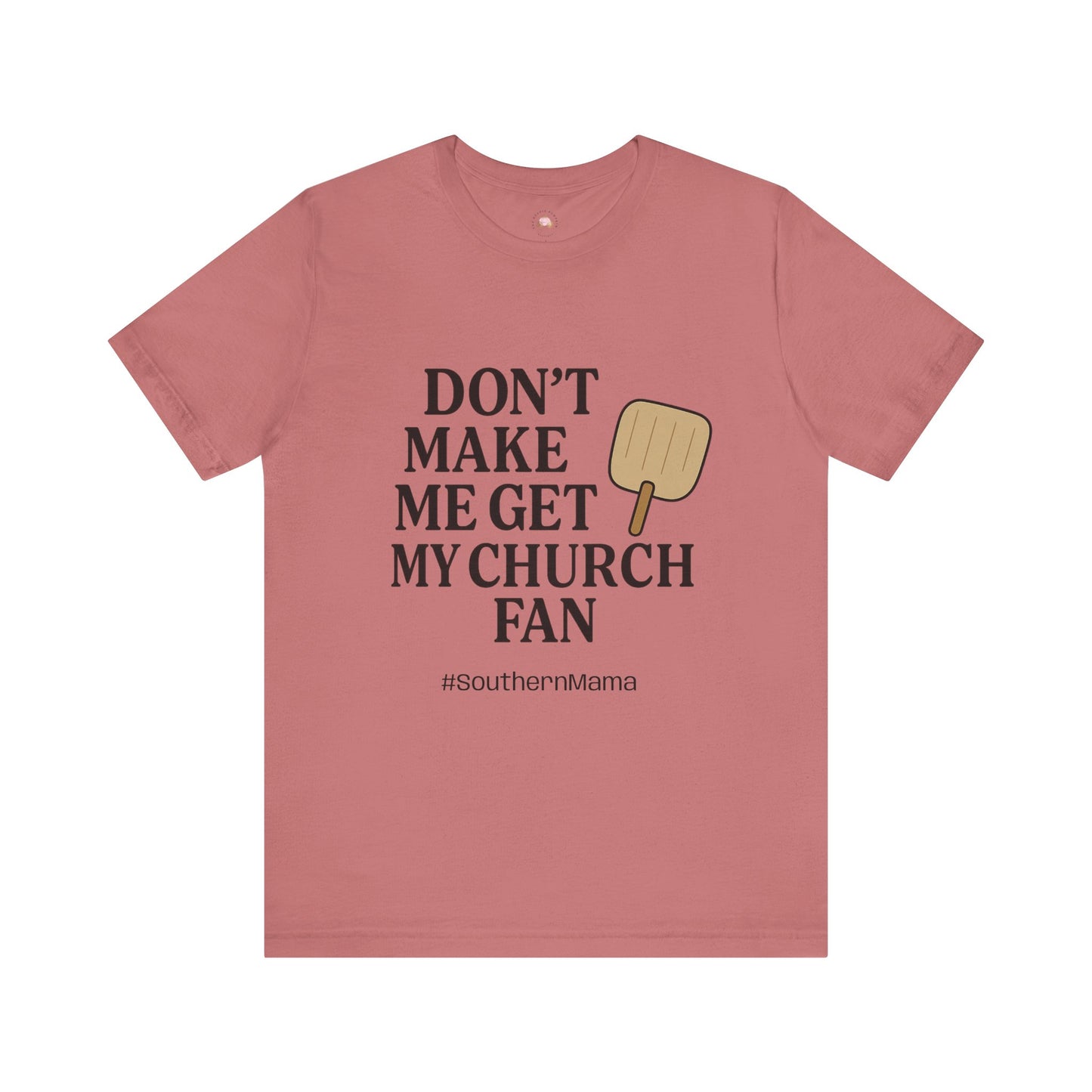 Church Fan Tee - The Bougie Pumpkin Boutique