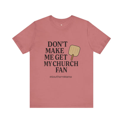 Church Fan Tee - The Bougie Pumpkin Boutique