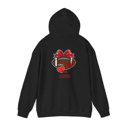 Game Day Women's Hoodie, Sports Lovers Gift, Football Sweatshirt, Tailgating Apparel, Team Spirit Wear, Fall Festivities