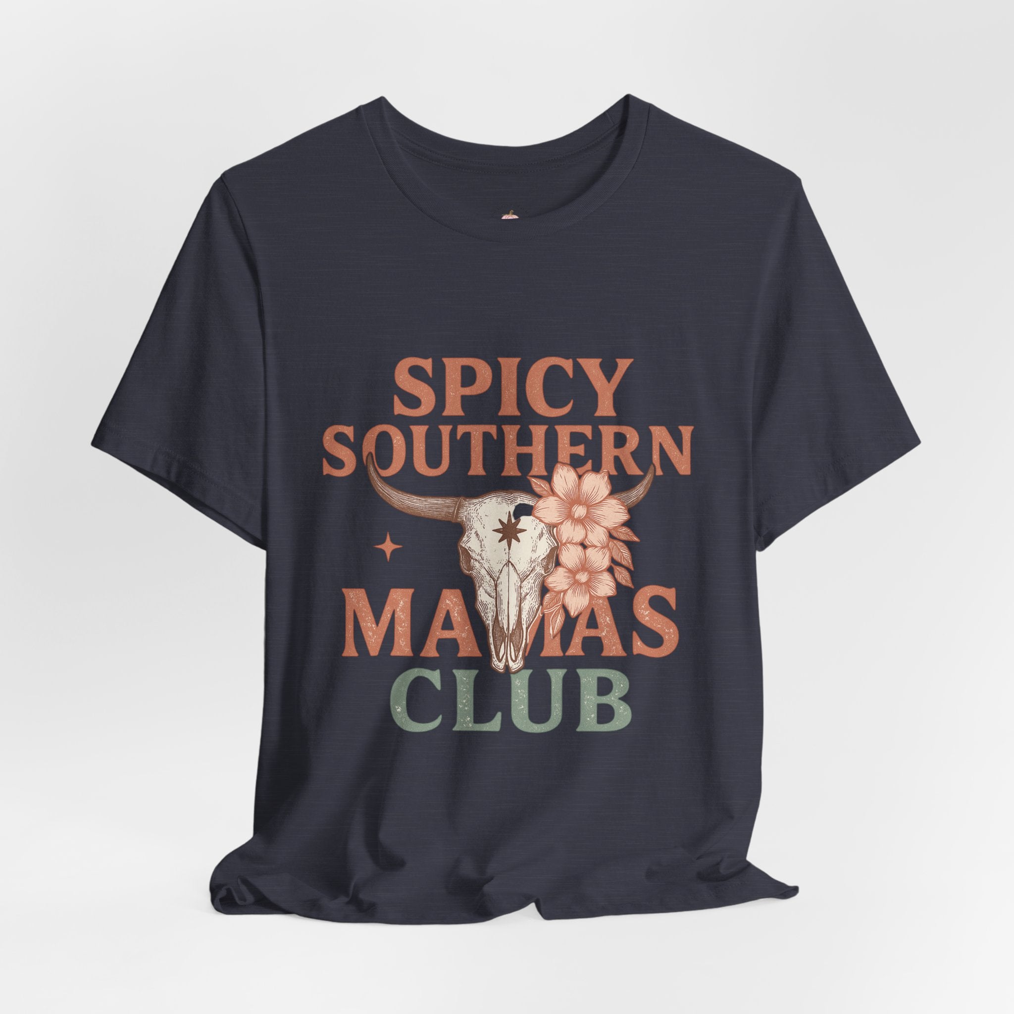 Spicy Southern Mamas Club Tee | Western Graphic Shirt for Faith-Filled Women – The Bougie Pumpkin Boutique