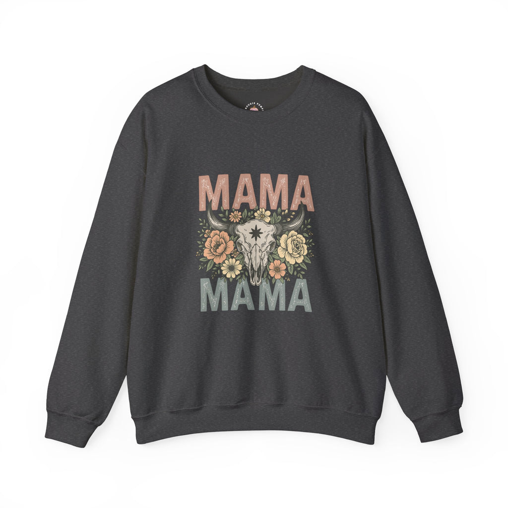 Floral Mama Skull Sweatshirt | Faith, Fashion & Sass – The Bougie Pumpkin Boutique