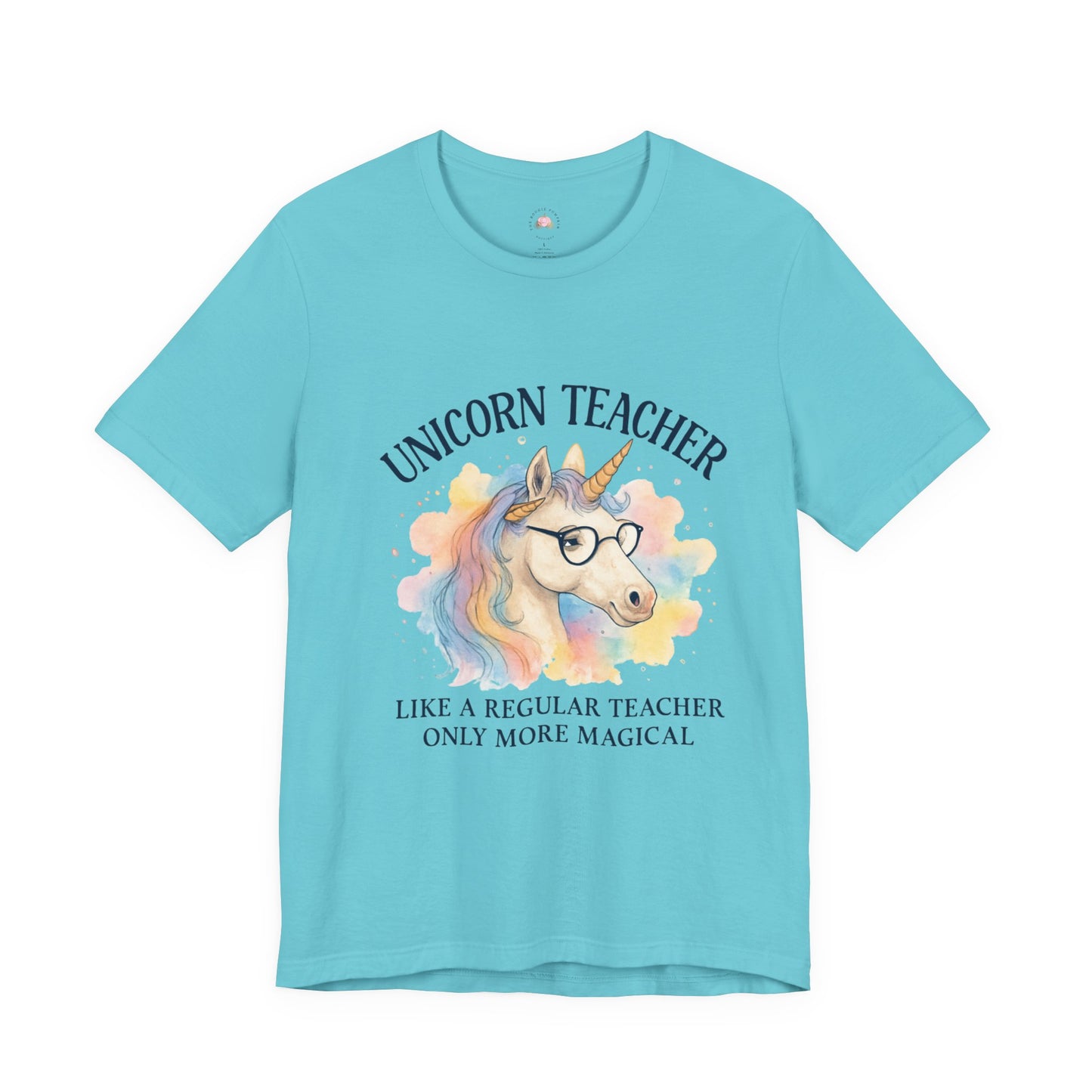Unisex Tee - Unicorn Teacher Funny Design