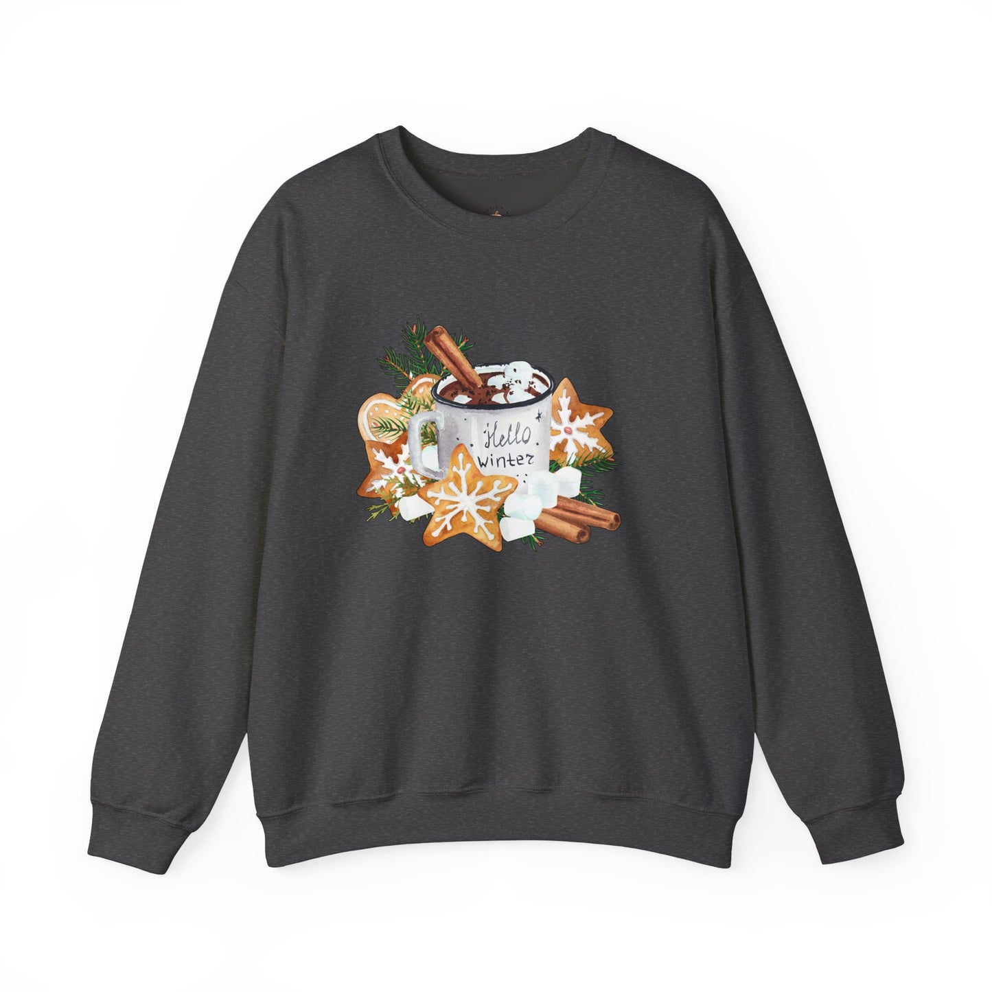 Winter Spice Sweatshirt | Cozy Unisex Crewneck for Cold Days, Holiday Gifting, Christmas Sweater, Seasonal Comfort, Perfect for a Fireside