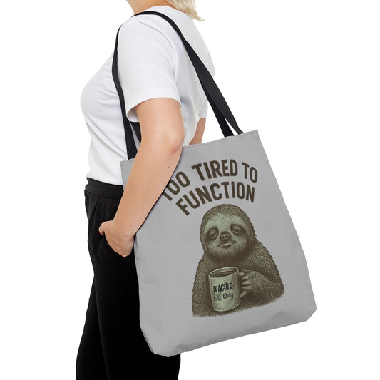 Teacher Power Tote Bag - Coffee Gives Me Teacher Powers, Gift for Teachers, Back to School, Eco-Friendly, Everyday Use