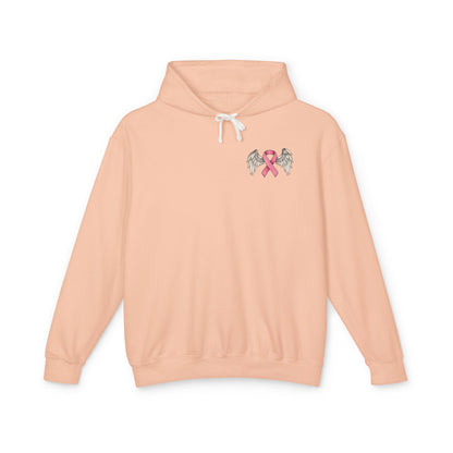 In Loving Memory Lightweight Hoodie, Memorial Hoodie, Breast Cancer Awareness Sweatshirt, Gift for Loved Ones, Fundraiser Apparel