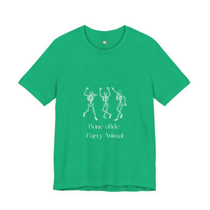 Halloween Skeleton Tee - Unisex Jersey Short Sleeve