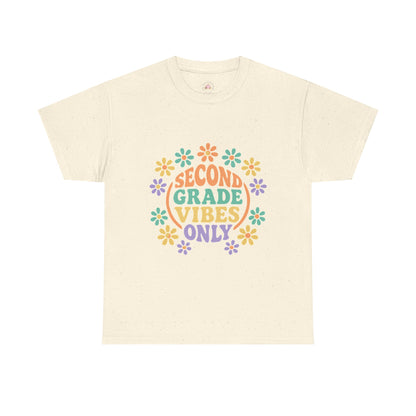 Second Grade Vibes Tee - Teacher Shirt