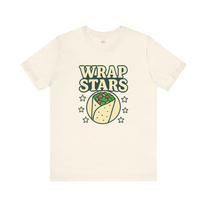 Punny Wrap Stars Unisex Tee - Cafeteria Worker Appreciation Gift - The Bougie Pumpkin Boutique