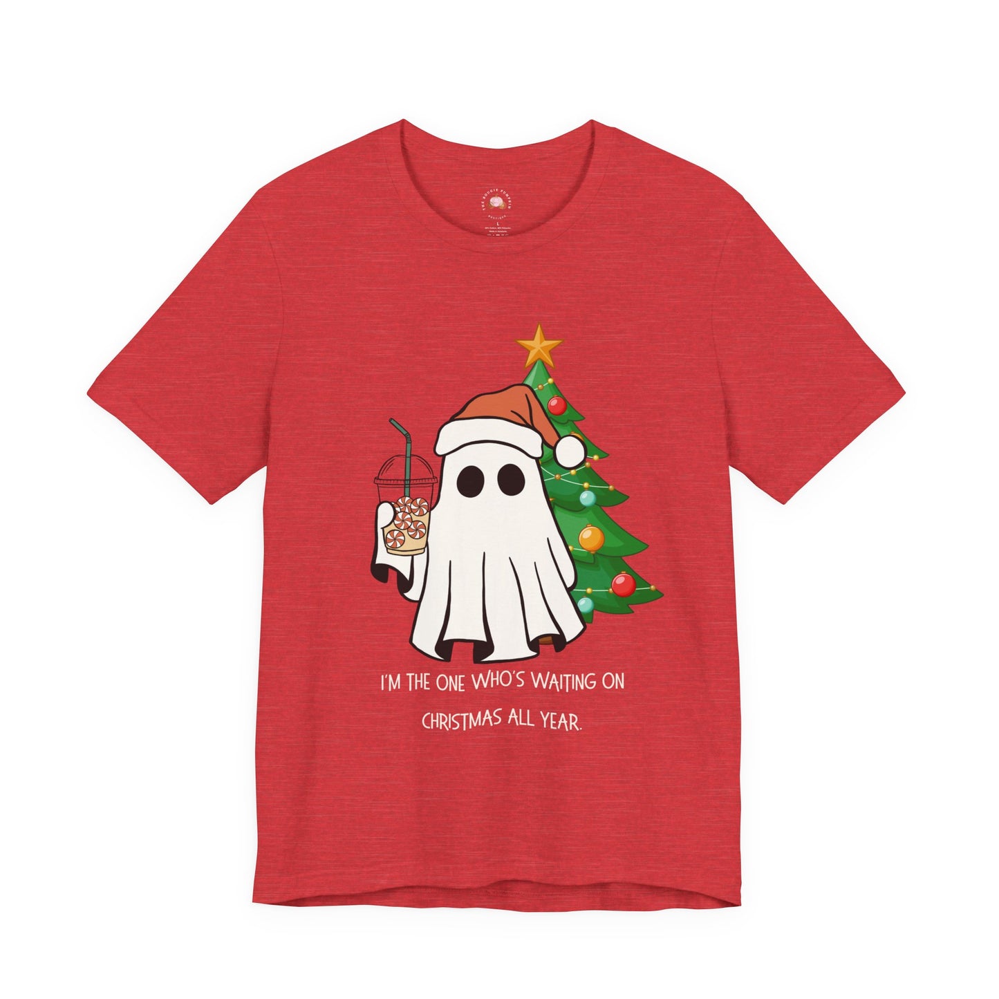 Funny Teacher Squad Unisex Tee - Ghost of Christmas Halloween Design