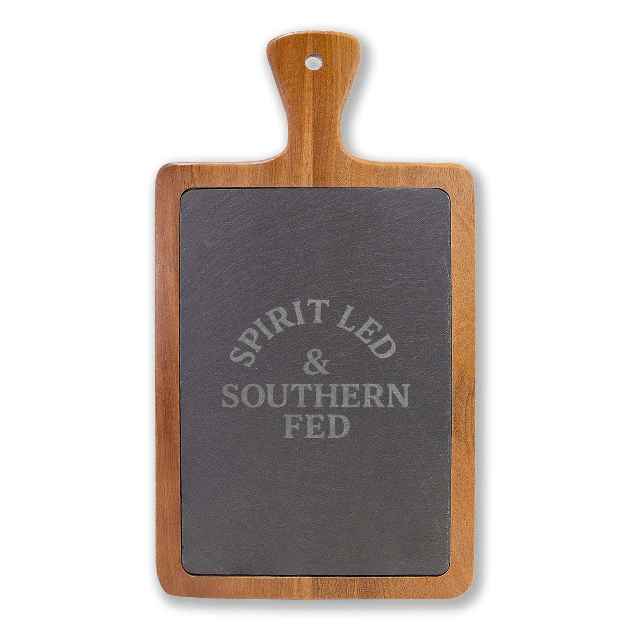 Personalized Charcuterie Board with Engraving | Spirit Led, Southern Fed | Custom Christian Gift
