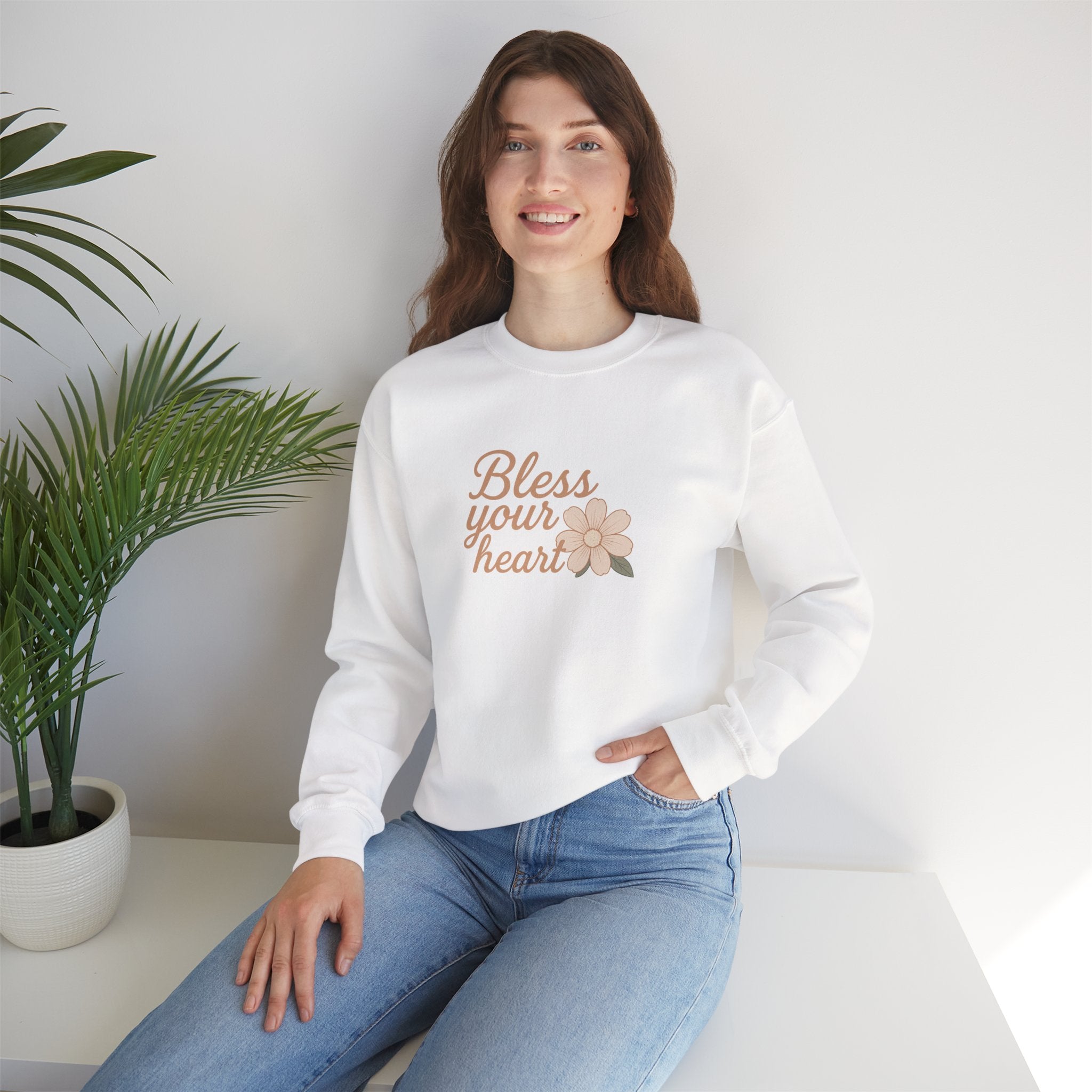 Bless Your Heart Sweatshirt – Southern Sass Comfort Colors Style | Bougie Pumpkin Boutique