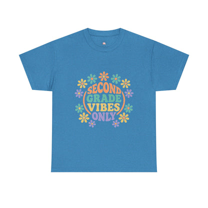 Second Grade Vibes Tee - Teacher Shirt