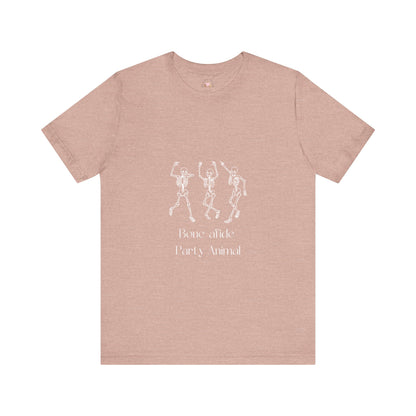 Halloween Skeleton Tee - Unisex Jersey Short Sleeve
