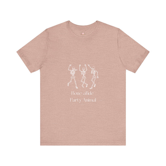 Halloween Skeleton Tee - Unisex Jersey Short Sleeve