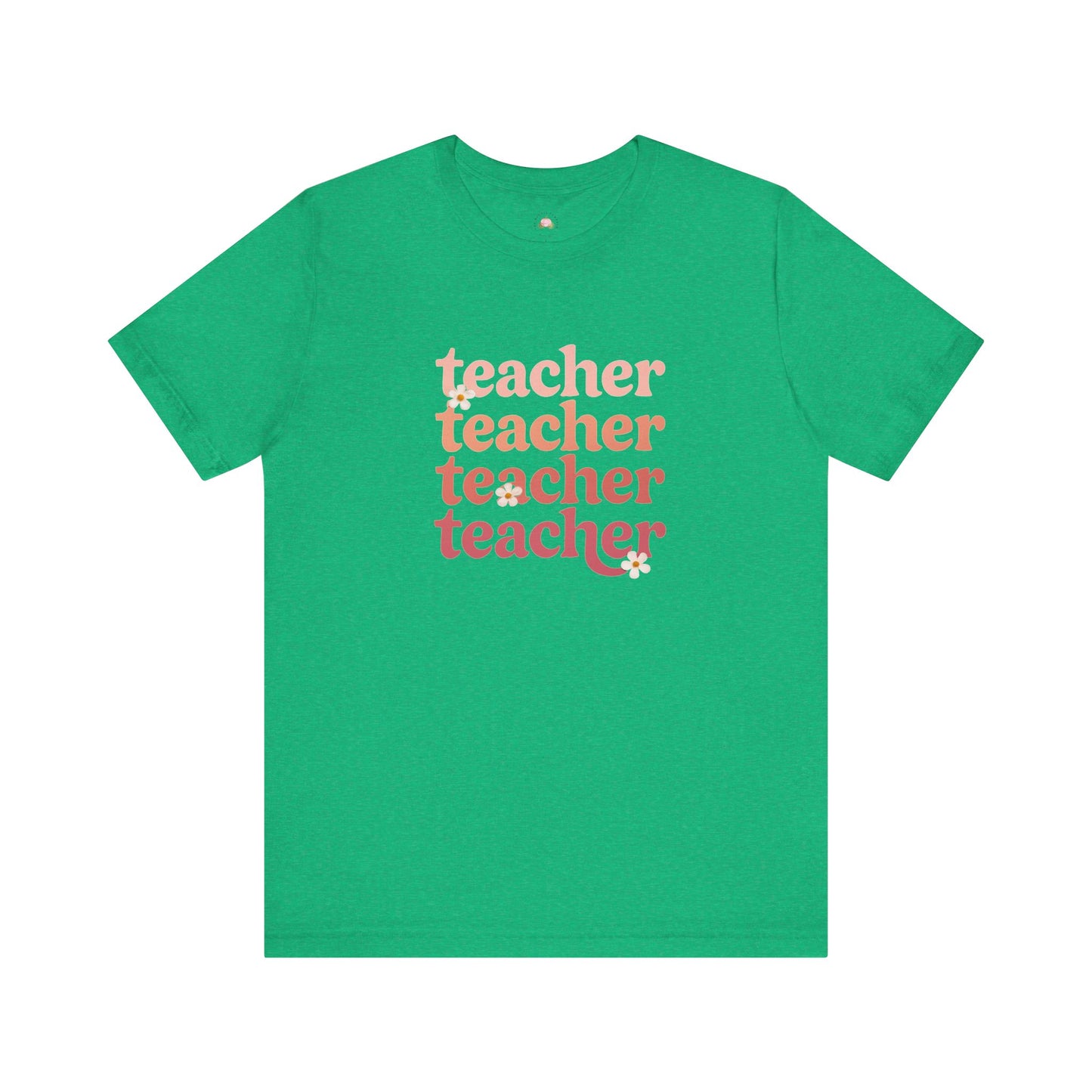 Teacher Vibes Unisex Jersey Tee - Perfect Gift for Educators, Teacher Appreciation, Classroom Style, Graduation Gift, Everyday Wear
