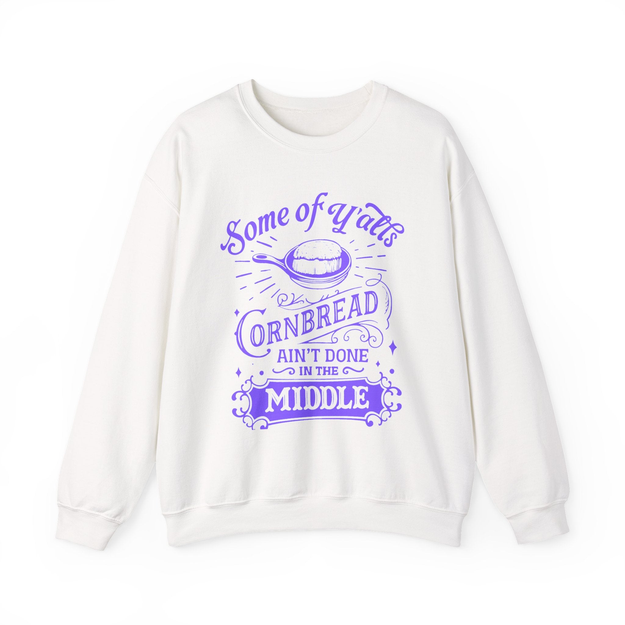 Cozy Unisex Sweatshirt with Southern Humor, Perfect Gift for Foodies, Thanksgiving Attire, Casual Wear, and Family Gatherings