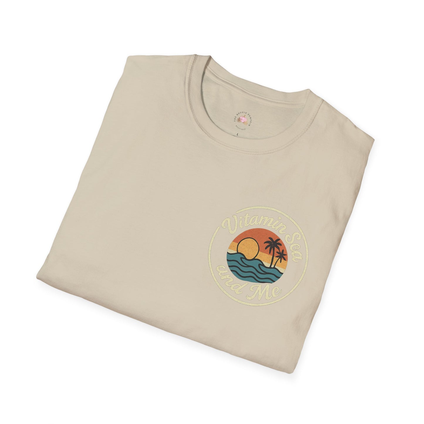 Hello Vitamin Sea Unisex T-Shirt, Beachwear, Summer Vibes, Vacation Tee, Casual Outfit, Gift for Sea Lovers, Vintage