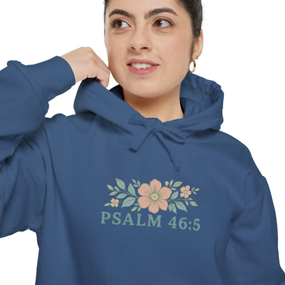 God Is Within Her, She Will Not Fall Hoodie | Psalm 46:5 Faith Hoodie – Bougie Pumpkin Boutique - The Bougie Pumpkin Boutique