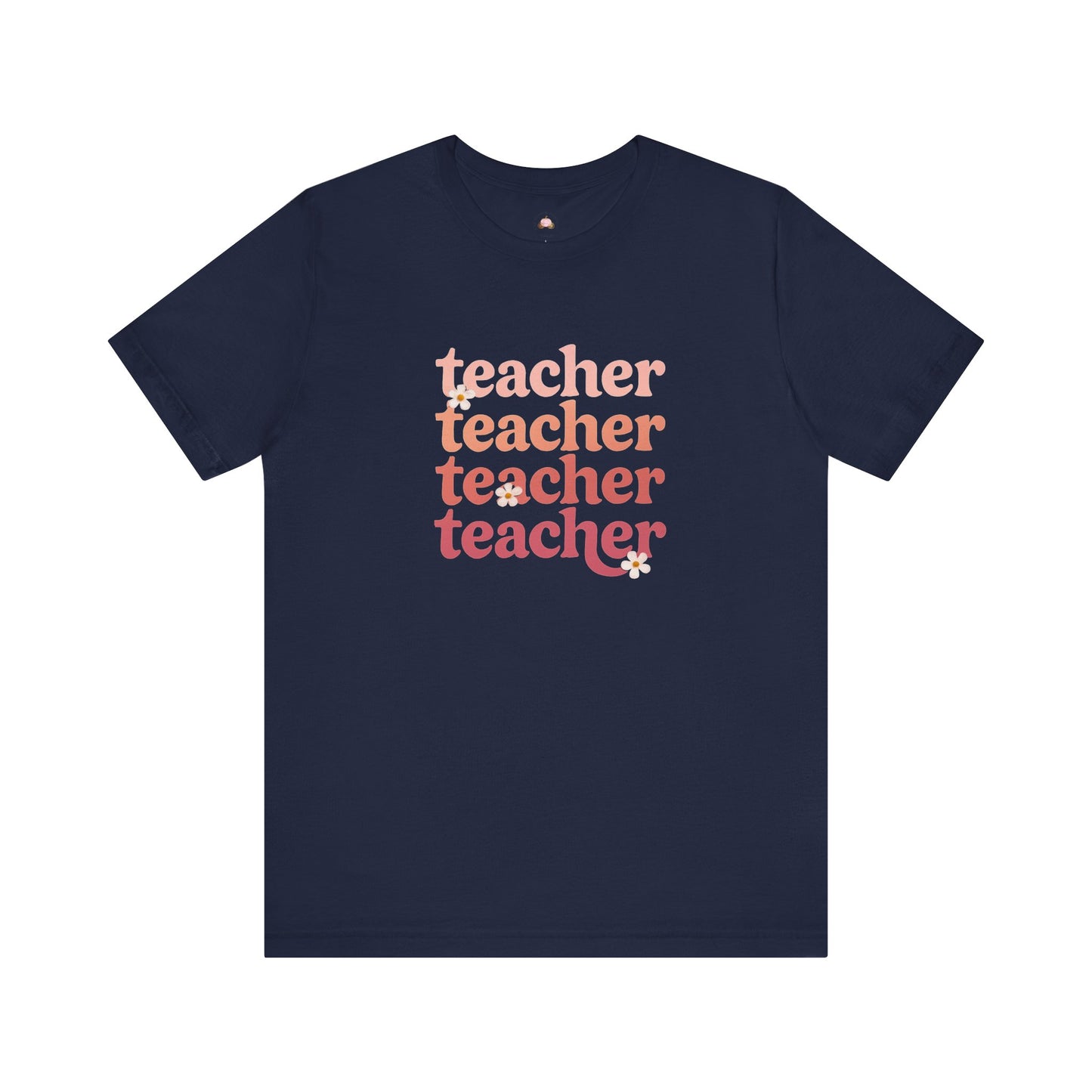 Teacher Vibes Unisex Jersey Tee - Perfect Gift for Educators, Teacher Appreciation, Classroom Style, Graduation Gift, Everyday Wear