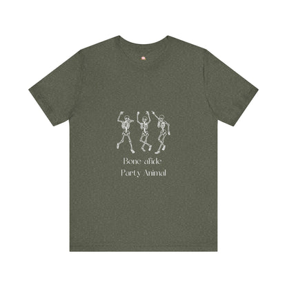 Halloween Skeleton Tee - Unisex Jersey Short Sleeve