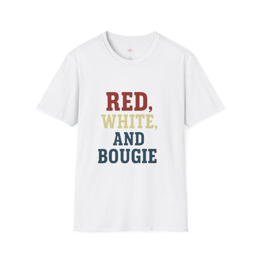 Red, White, and Bougie T-Shirt | Independence Day Fourth of July Summer Fun Gift