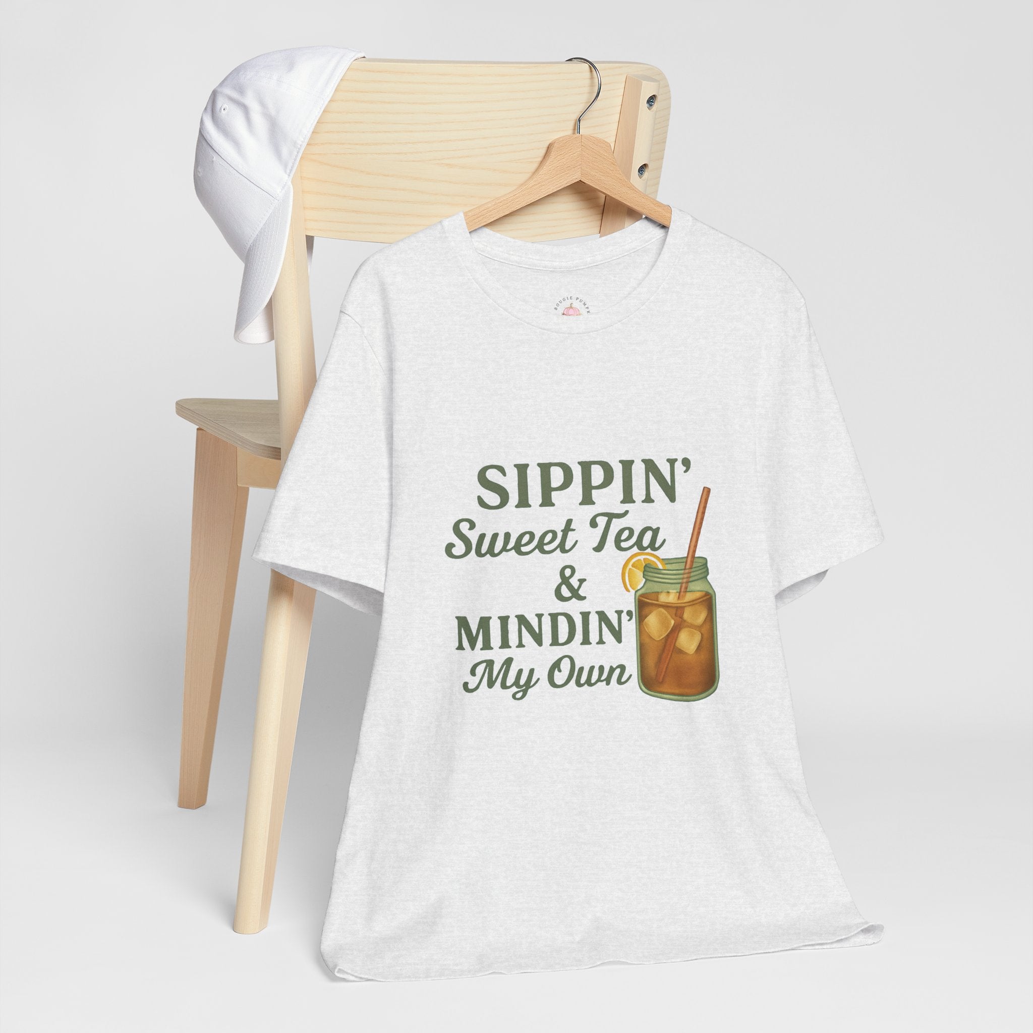 Sippin’ Sweet Tea & Minding’ My Own Tee | Southern Sweet Tea T-Shirt | Country Mama Graphic Shirt – Bougie Pumpkin Boutique