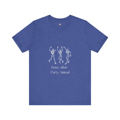 Halloween Skeleton Tee - Unisex Jersey Short Sleeve