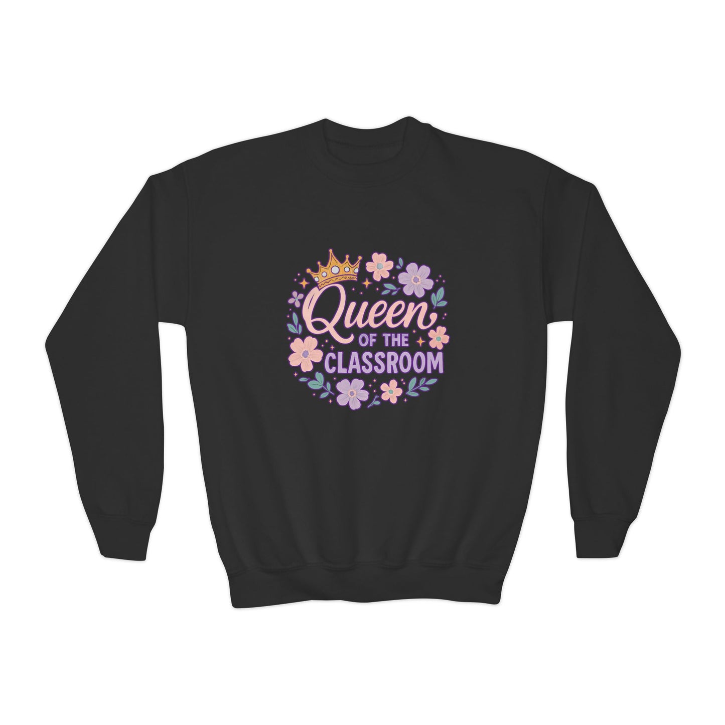 Queen of the Classroom Youth Crewneck Sweatshirt