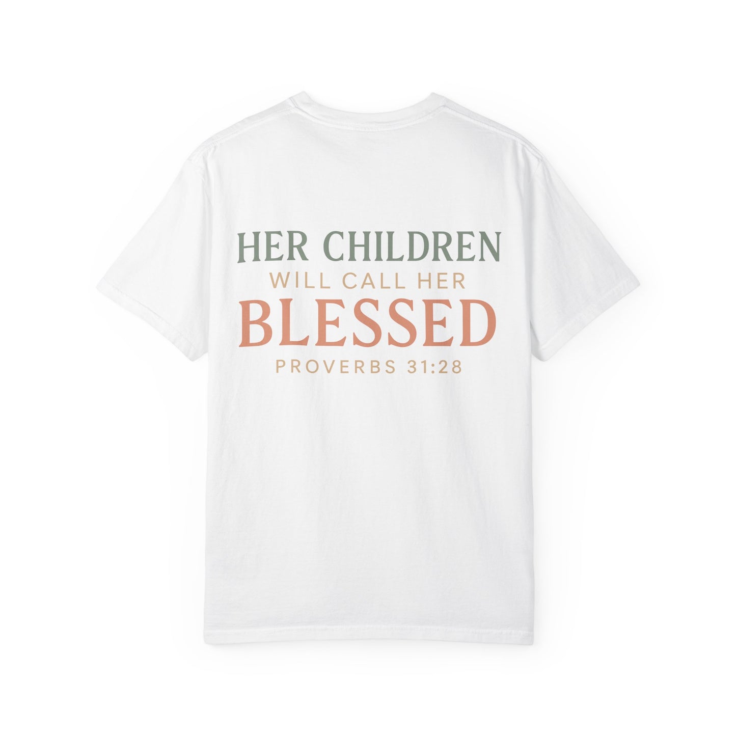 Mama Shirt – Her Children Will Call Her Blessed | Proverbs 31:28 | The Bougie Pumpkin Boutique - The Bougie Pumpkin Boutique