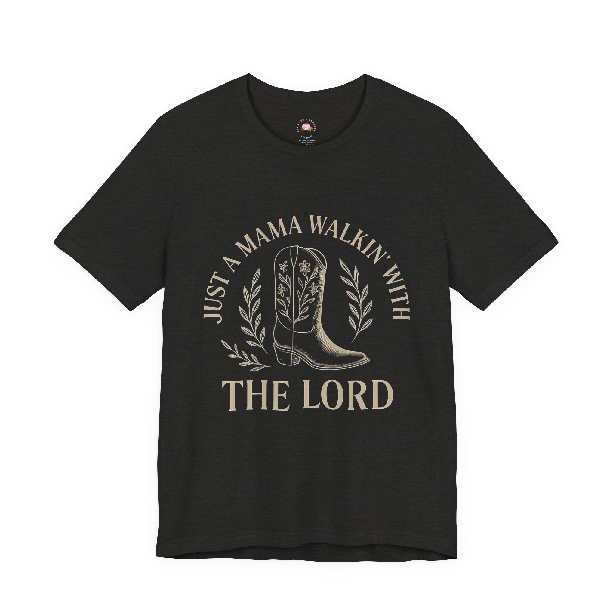 Christian T-Shirt - "Just Walkin' With The Lord" Faith Tee