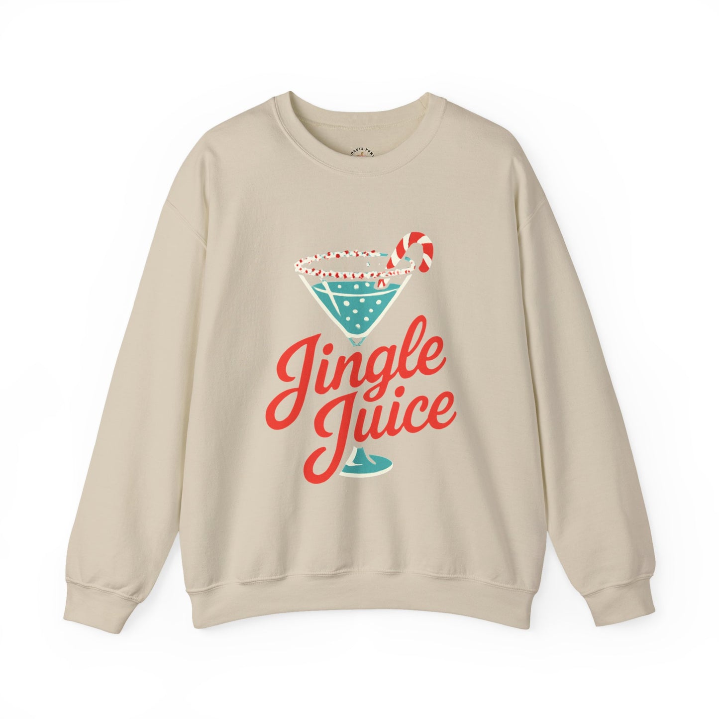 Jingle Juice Crewneck Sweatshirt | Holiday Gift, Cozy Apparel, Unisex, Christmas, Festive Style