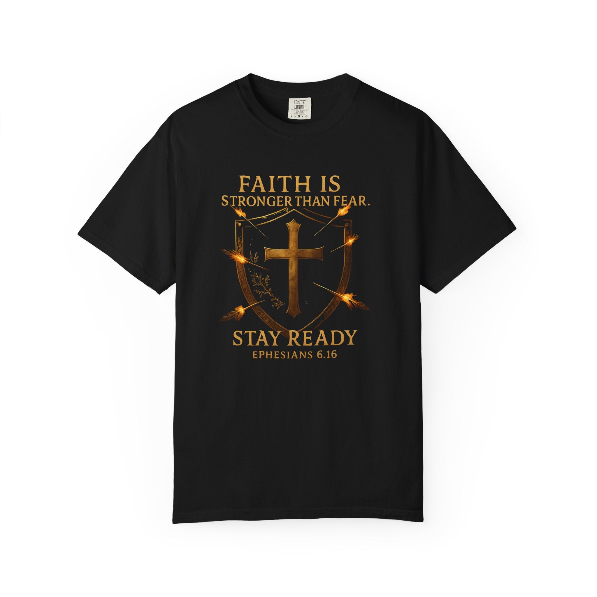 Shield of Faith Ephesians 6:16 T-Shirt — Christian Scripture Tee