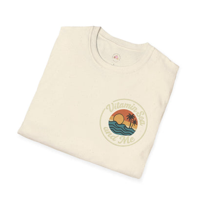 Hello Vitamin Sea Unisex T-Shirt, Beachwear, Summer Vibes, Vacation Tee, Casual Outfit, Gift for Sea Lovers, Vintage