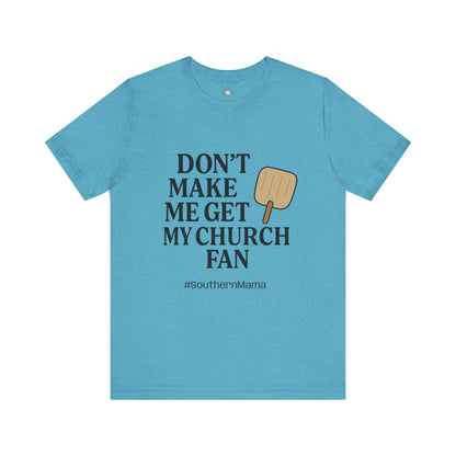 Church Fan Tee - The Bougie Pumpkin Boutique
