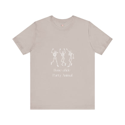 Halloween Skeleton Tee - Unisex Jersey Short Sleeve