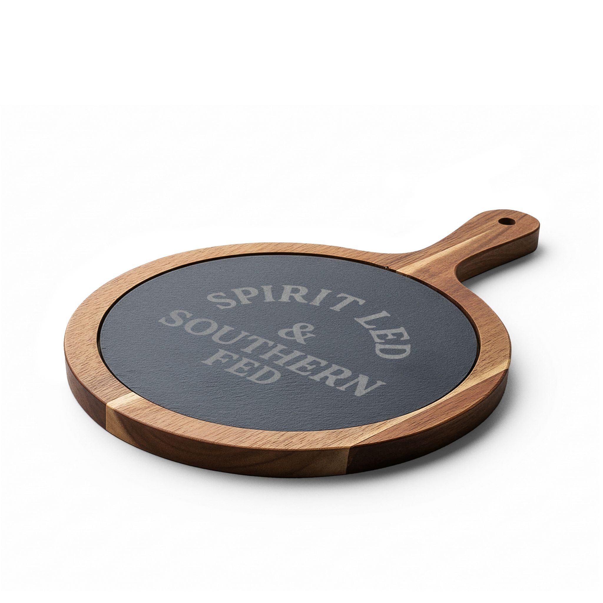 Personalized Charcuterie Board with Engraving | Spirit Led, Southern Fed | Custom Christian Gift