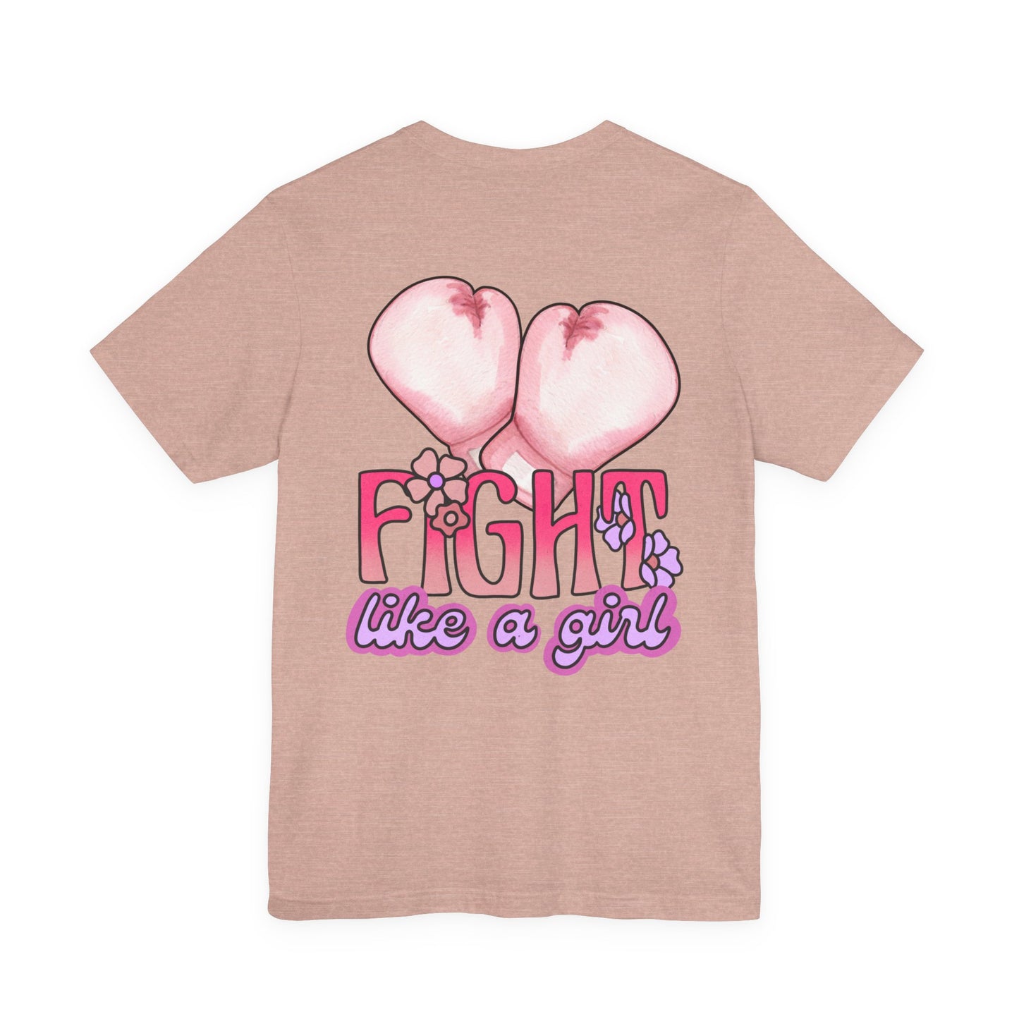 Empowerment Tee: Fight Like a Girl Unisex Jersey Short Sleeve T-Shirt, Awareness Shirt, Cancer Support Apparel, Gift for Fighters, [...]