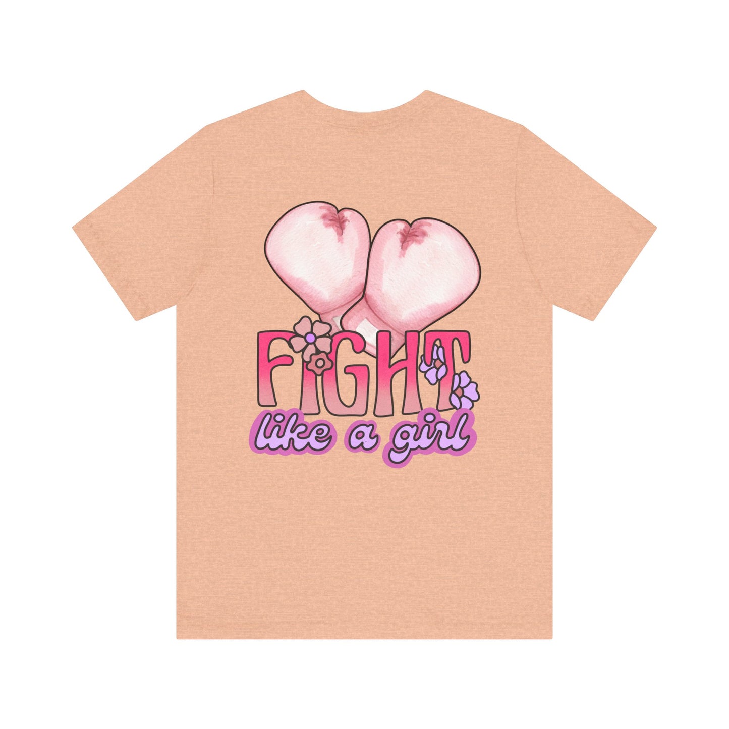 Empowerment Tee: Fight Like a Girl Unisex Jersey Short Sleeve T-Shirt, Awareness Shirt, Cancer Support Apparel, Gift for Fighters, [...]