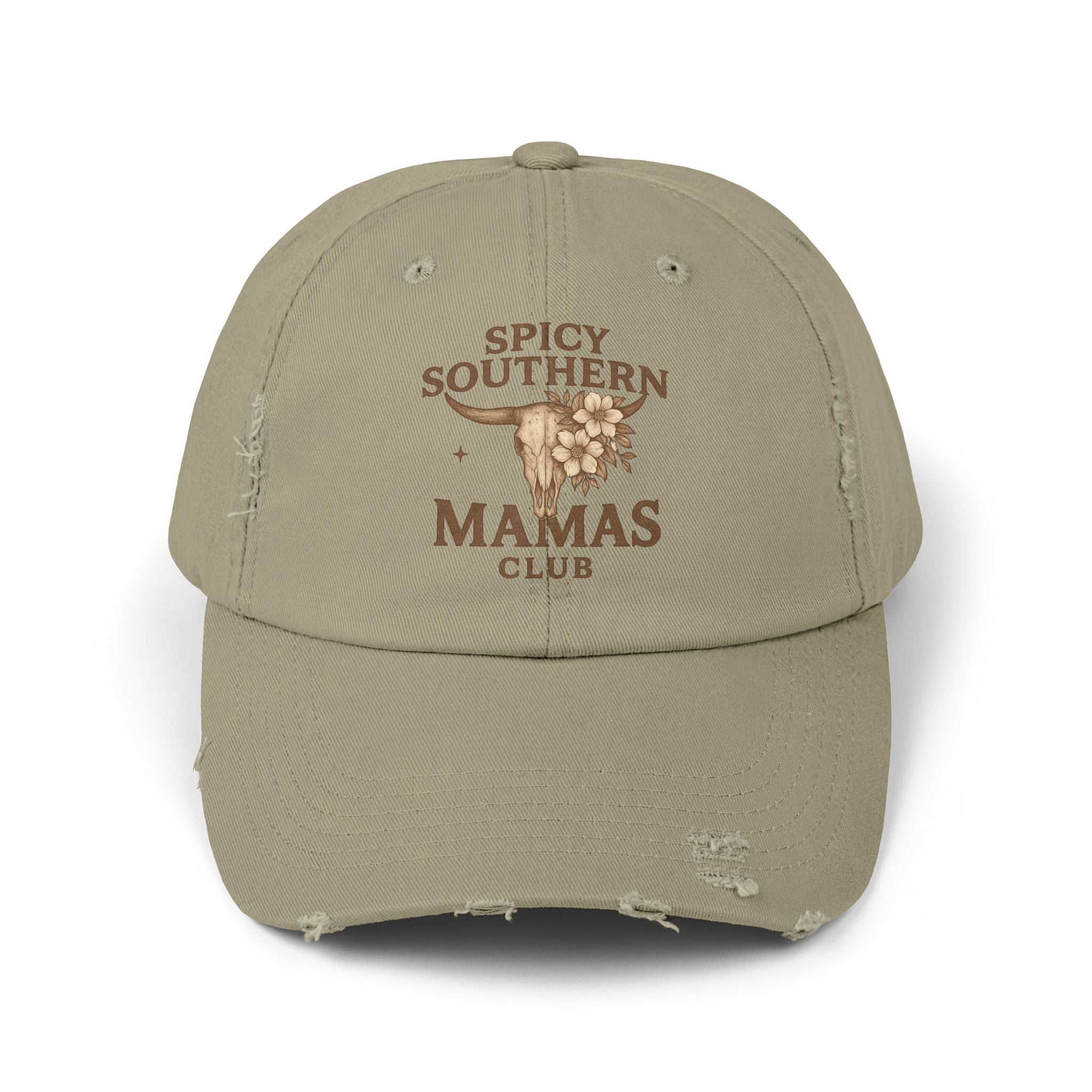 Spicy Southern Mamas Club Hat | Distressed Vintage Cap – The Bougie Pumpkin Boutique