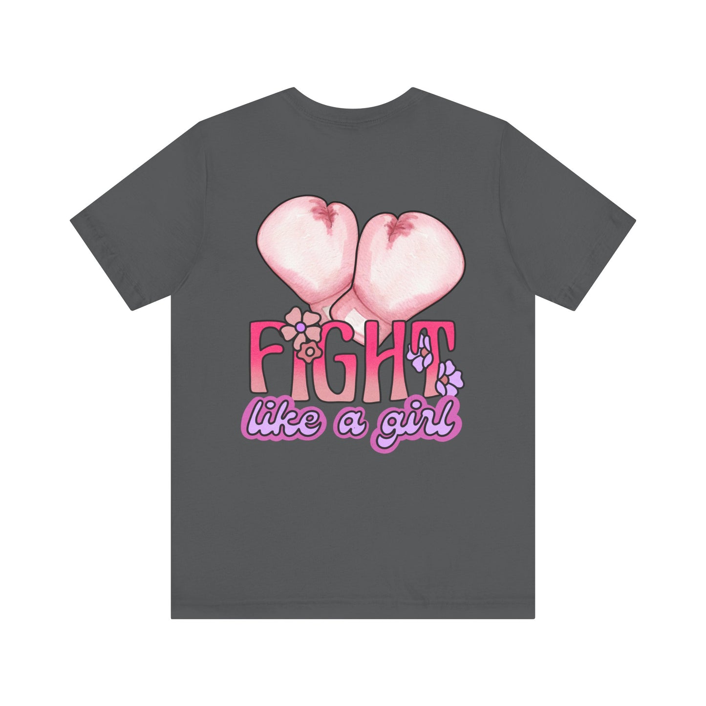 Empowerment Tee: Fight Like a Girl Unisex Jersey Short Sleeve T-Shirt, Awareness Shirt, Cancer Support Apparel, Gift for Fighters, [...]