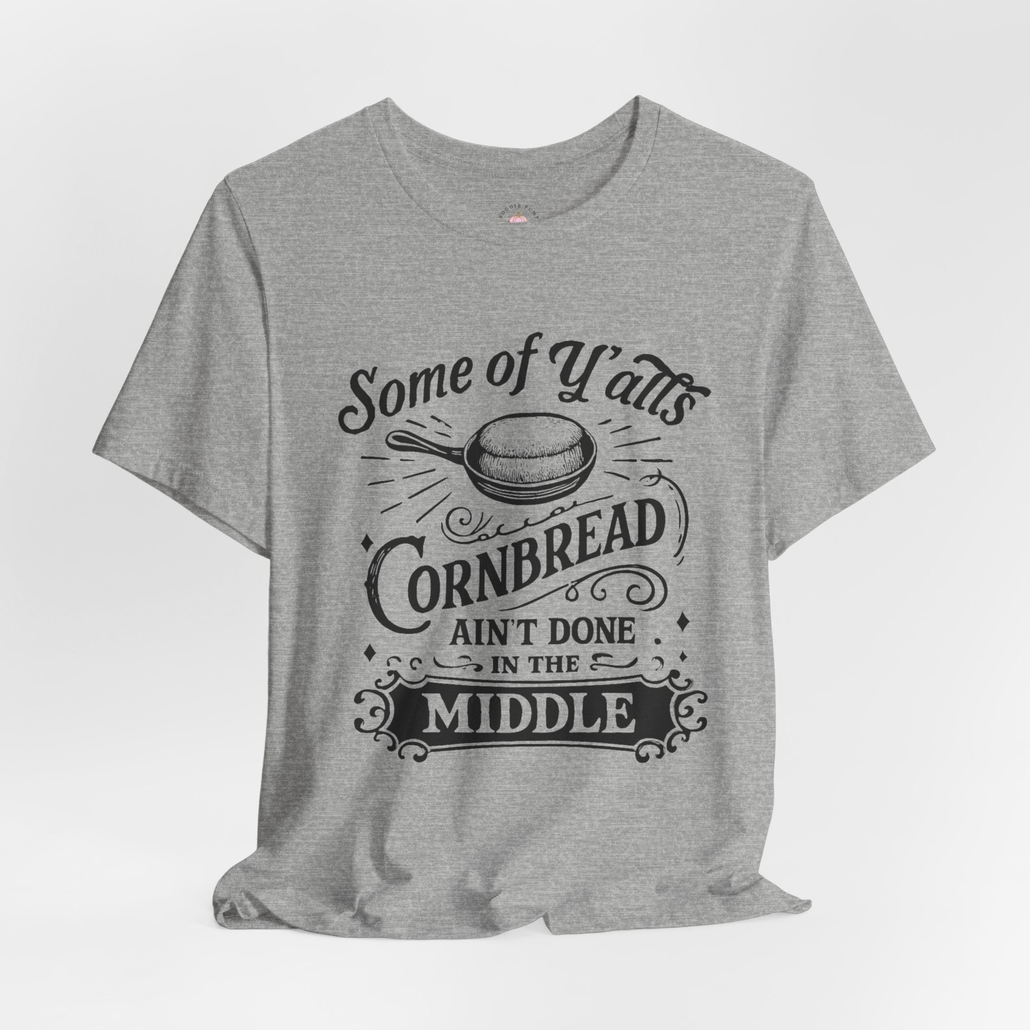 Cornbread Ain’t Done Tee | Southern Comfort T-Shirt | Funny Vintage Kitchen Shirt – Bougie Pumpkin Boutique