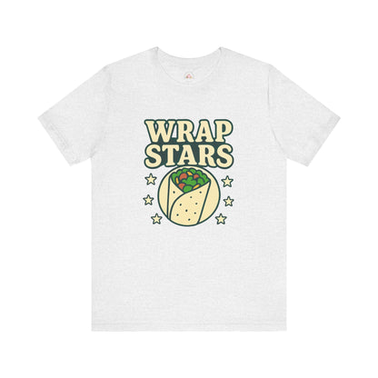 Punny Wrap Stars Unisex Tee - Cafeteria Worker Appreciation Gift - The Bougie Pumpkin Boutique