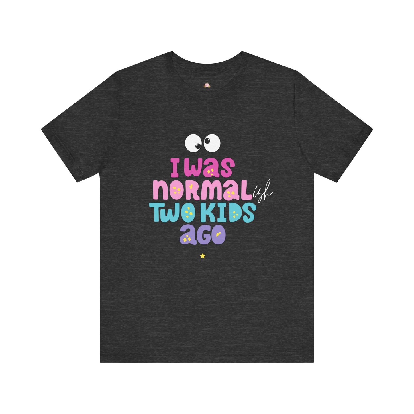 Unisex Jersey Short Sleeve Tee with 'I Was Normal Two Kids Ago' Design - Fun Parenthood Shirt, Gift for Moms and Dads, Casual Wear, [...]