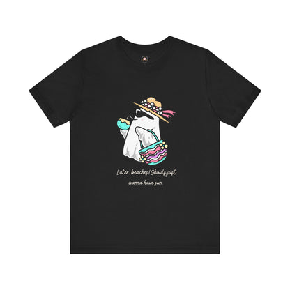 Funny Halloween Beaches Unisex Tee
