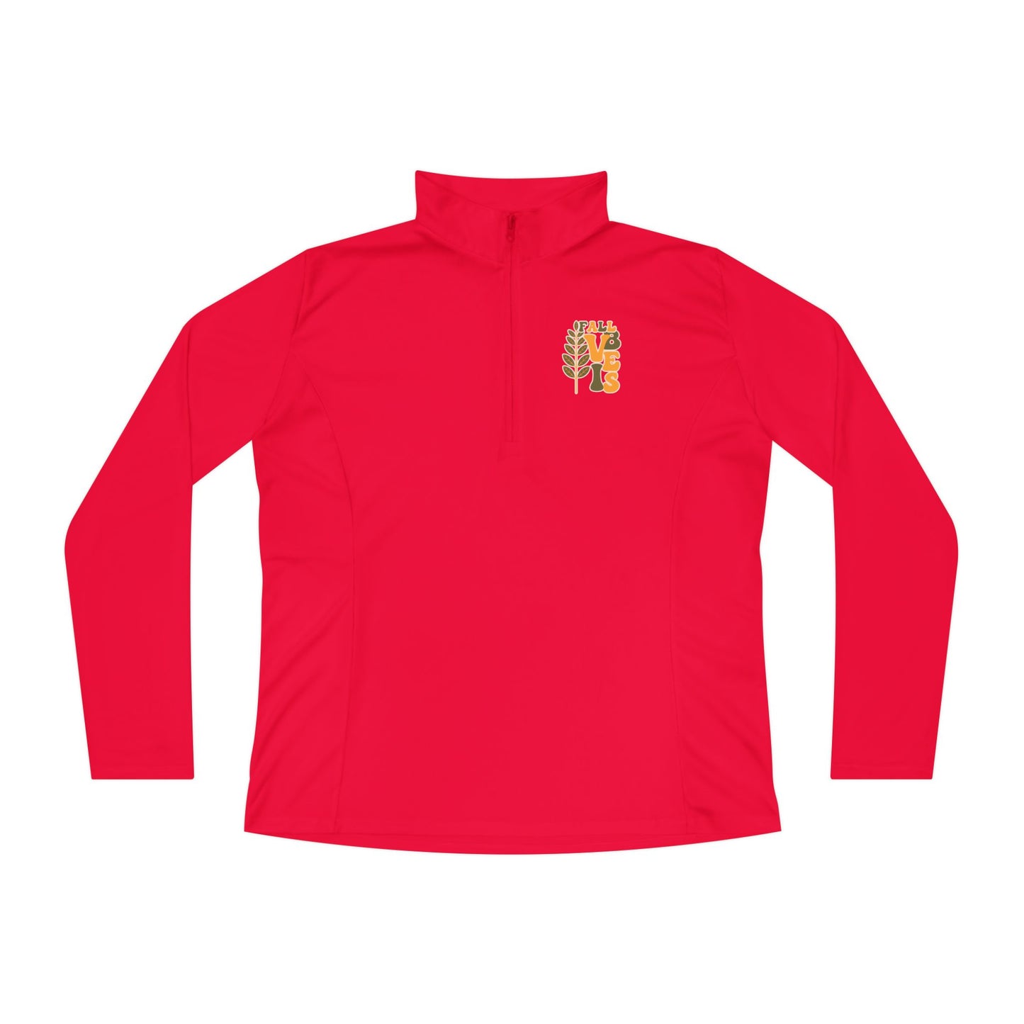 Quarter-Zip Pullover - Fall Vibes