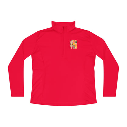 Quarter-Zip Pullover - Fall Vibes