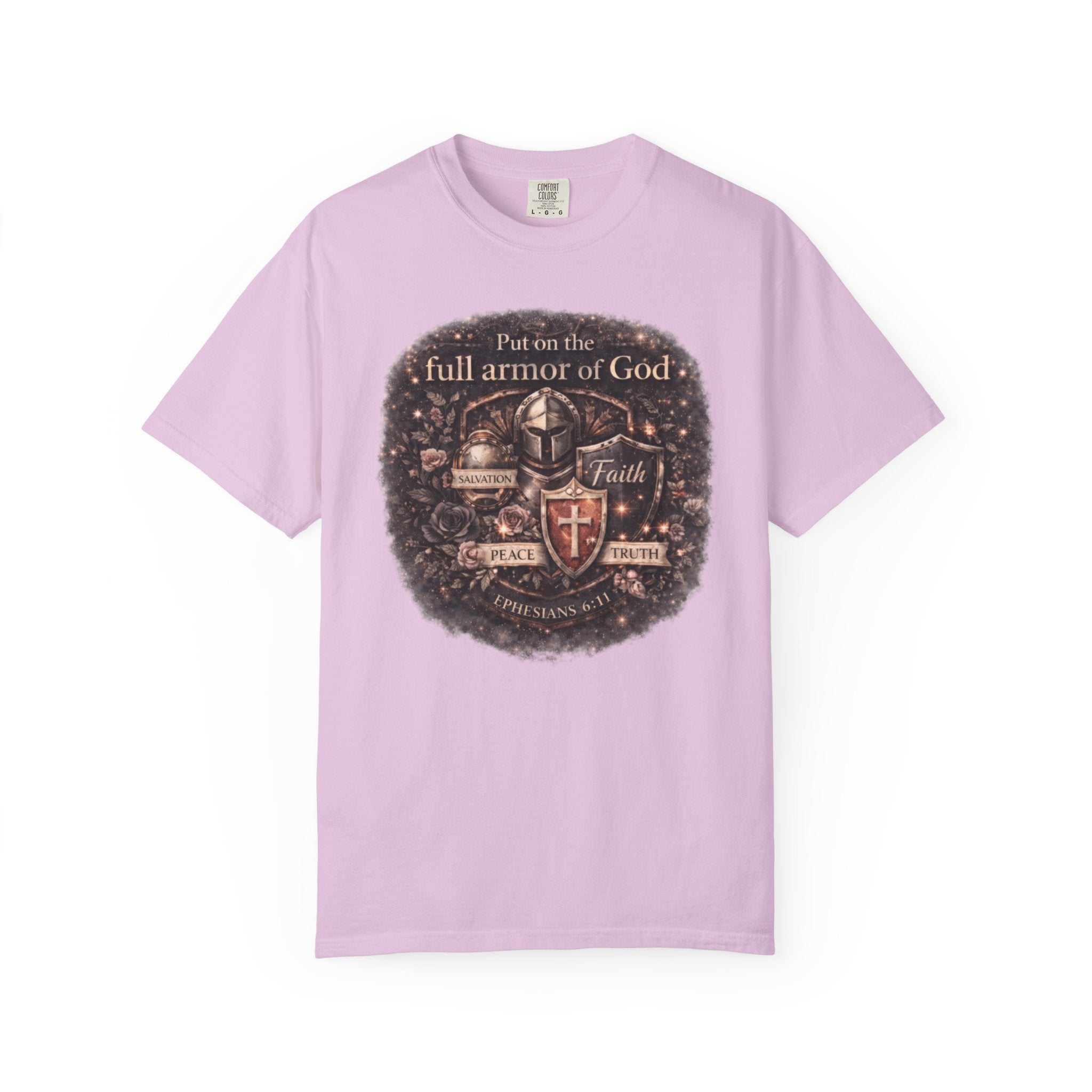 Armor of God T-Shirt — Christian Faith Graphic Tee (Ephesians 6:11)