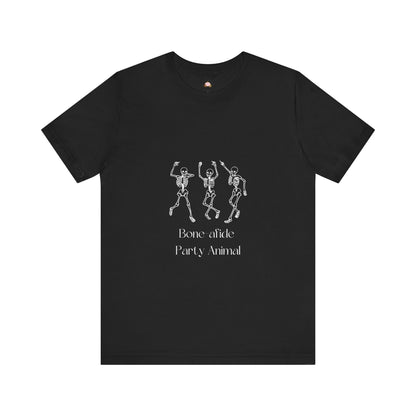 Halloween Skeleton Tee - Unisex Jersey Short Sleeve