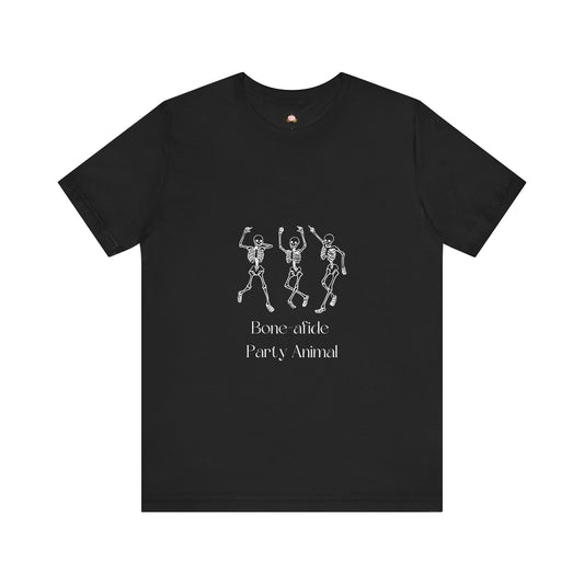 Halloween Skeleton Tee - Unisex Jersey Short Sleeve